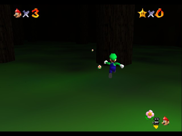 Luigi and the Forest Ruins